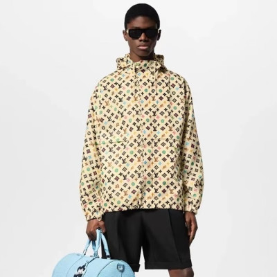 루이비통 남성 아이보리 재킷 - Louis vuitton Mens Ivory Jackets - lvc620x