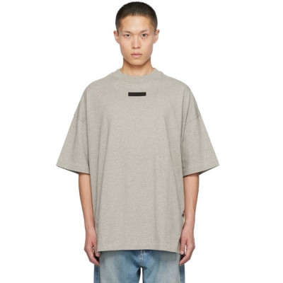 피어오브갓 남성 그레이 반팔 티셔츠 - Fear of god Mens Gray Tshirts - fec777x