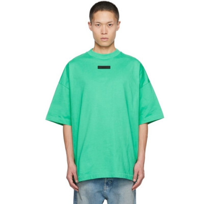 피어오브갓 남성 그린 반팔 티셔츠 - Fear of god Mens Green Tshirts - fec780x