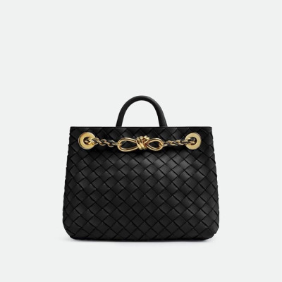 보테가베네타 여성 블랙 안디아모 - Bottega Veneta Womens Andiamo - bvb1947x