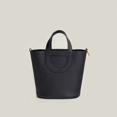 매장판 에르메스 여성 블랙 인 더 루프 백 - Hermes Womens Black In-The-Loop Bag - heb1959x