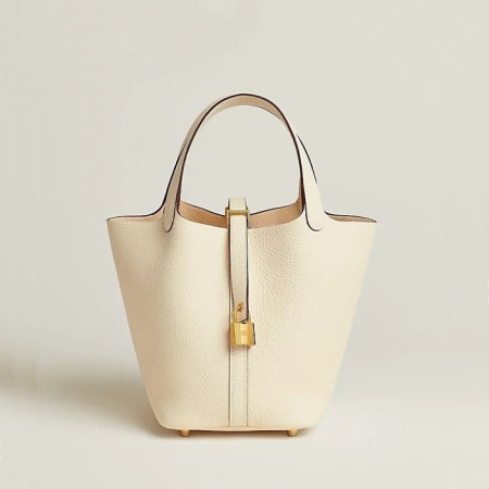 매장판 에르메스 여성 크레 피코탄 - Hermes Womens Craie Picotin - heb1967x