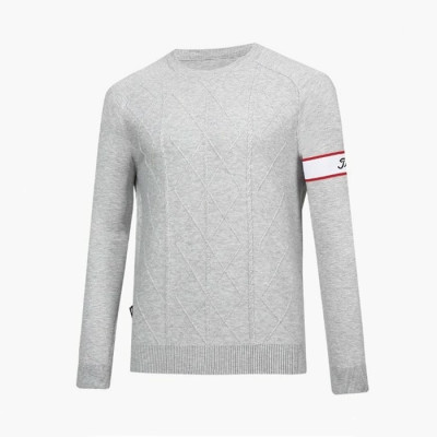 [Titleist] 타이틀 리스트 남성 케이블 라운드 넥 스웨터 - gol438x