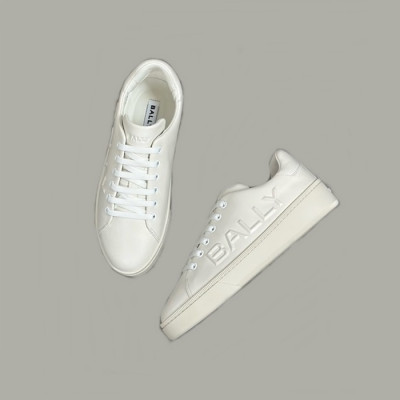 발리 남성 화이트 스니커즈 - Bally Mens White Sneakers - bal732x