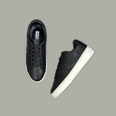 발리 남성 블랙 스니커즈 - Bally Mens Black Sneakers - bal734x