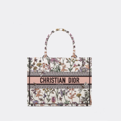 디올 여성 자수 북토트 M1296 - Dior Womens Book Tote - dib2023x