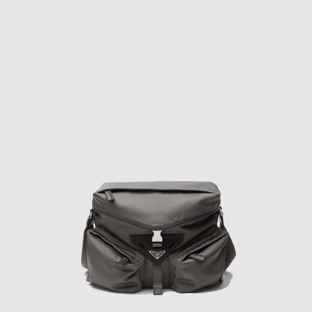 프라다 남성 리나일론 메신저 백 2VD062 - Prada Mens Gray Shoulder Bag - prb2034x