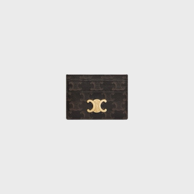 셀린느 여성 브라운 카드 지갑 - Celine Womens Brown Card Wallets - cew204x