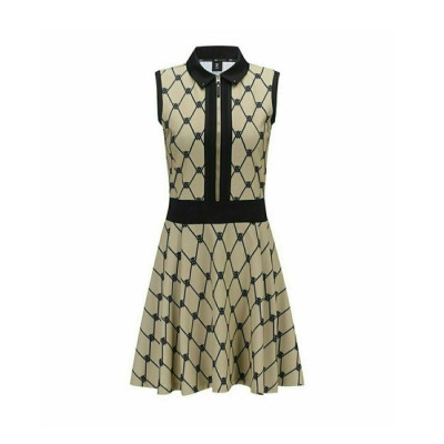 [ANEWGOLF] 어뉴골프 여성 W 카라 뉴로고 DTP 원피스 - gol892x