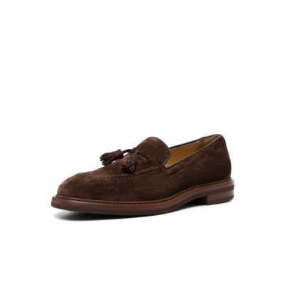 브루넬로쿠치넬리 남성 브라운 로퍼 - Brunello Cucinelli Mens Brown Loafer - brs771x