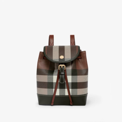 버버리 여성 브라운 백팩 - Burberry Womens Brown Backpack - bub2095x