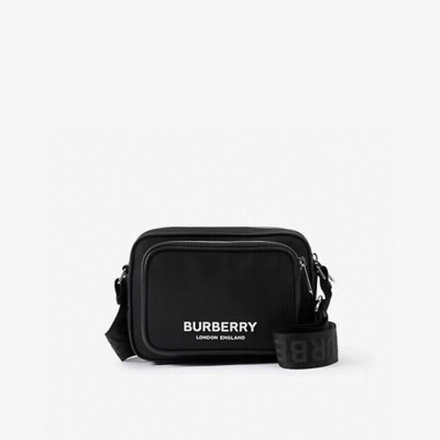 버버리 남성 블랙 크로스 백 - Burberry Mens Black Cross Bag - bub2128x