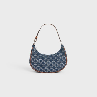 셀린느 여성 블루 호보 백 - Celine Womens Blue Hobo Bag - ceb2144x