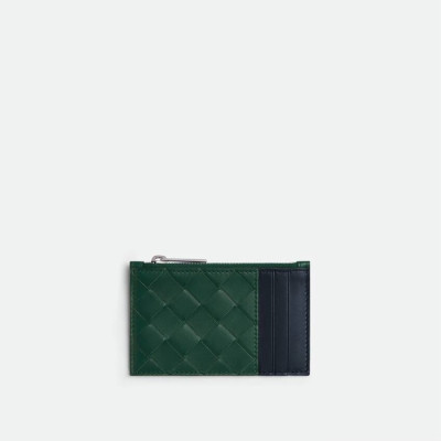 보테가베네타 남성 그린 카드 지갑 - Bottega Veneta Mens Green Card Case - bvw211x