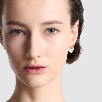 디올 여성 골드 이어링 - Dior Womens Gold Earring - acc1955x