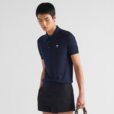 프라다 남성 반팔 폴로 티셔츠 - Prada Mens Polo Tshirts - prc998x