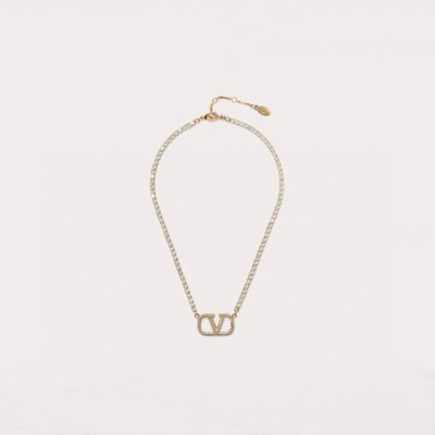 발렌티노 여성 골드 목걸이 - Valentino Womens Gold Necklace - acc2007x