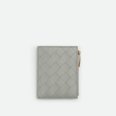 보테가베네타 남/녀 그레이 반지갑 - Bottega Veneta Unisex Gray Wallets - bvw218x