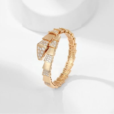 불가리 여성 골드 팔찌 - Bvlgari Womens Gold Bangle - acc2061x