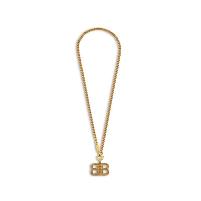 발렌시아가 남/녀 골드 목걸이 - Balenciaga Unisex Gold Necklace - acc2154x