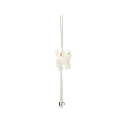 로에베 남/녀 화이트 백참 - Loewe Unisex White Bagcharm - acc2157x