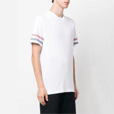 톰브라운 남성 크루넥 반팔티 - Thom Browne Mens Tshirts - thc11476