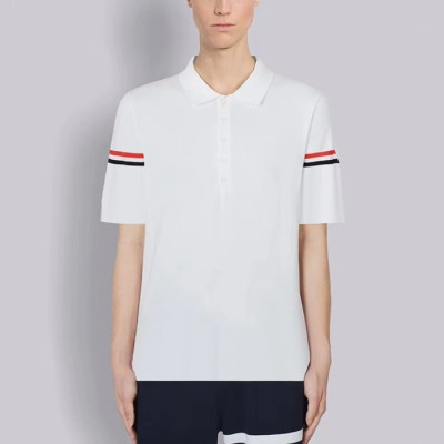 톰브라운 남성 폴로 반팔티 - Thom Browne Mens Polo Tshirts - thc1159x