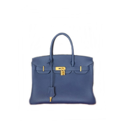 매장판 에르메스 여성 딥 블루 버킨백 - Hermes Womens Deep Blue Birkin 30 - heb2255x