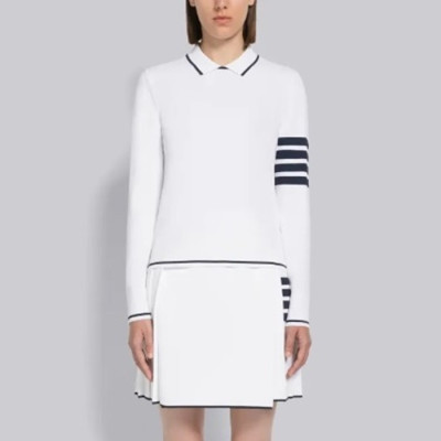 톰브라운 여성 화이트 스커트 - Thom Browne Womens White Skirts - thc1215x