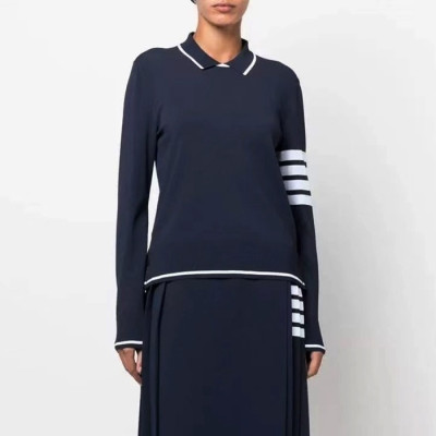 톰브라운 여성 폴로 니트 - Thom Browne Womens Knits - thc1235x