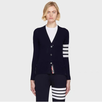 톰브라운 여성 브이넥 가디건 - Thom Browne Womens Cardigan - thc1250x