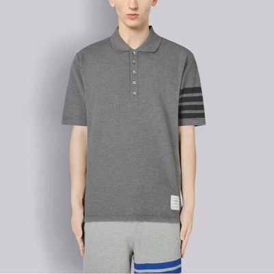 톰브라운 남성 폴로 반팔티 - Thom Browne Mens Polo Tshirts - thc1276x