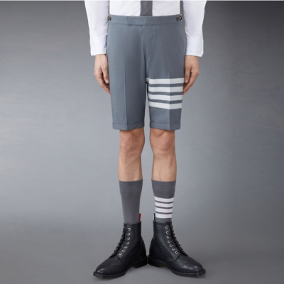 톰브라운 남성 그레이 반바지 - Thom Browne Mens Gray Half-pants - thc1309x