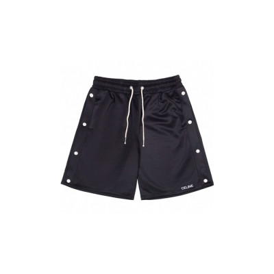 셀린느 남성 블랙 반바지 - Celine Mens Black Half-pants - cec1316x