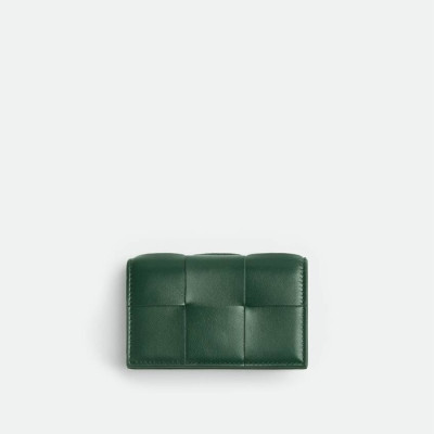 보테가베네타 남/녀 그린 카드 지갑 - Bottega Veneta Unisex Green Card Case - bvw219x