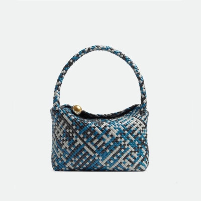 보테가베네타 여성 블루 토스카 백 - Bottega Veneta Womens Tosca Bag - bv2285x