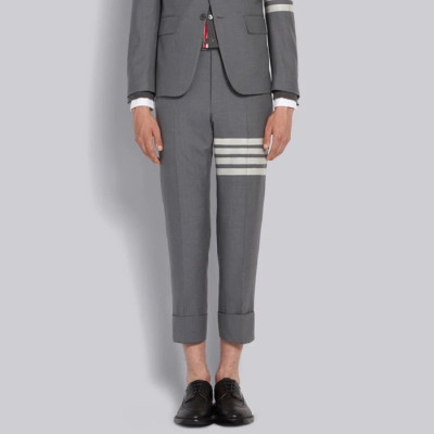 톰브라운 남성 그레이 슬랙스 - Thom Browne Mens Gray Slacks - thc1322x