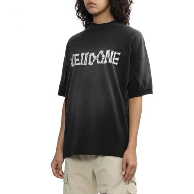 웰던 남/녀 라운드 반팔티 - Welldone Unisex Os Tshirts - wec1370x