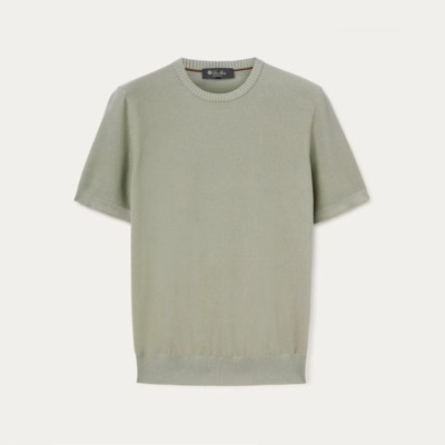 로로피아나 남성 라운드 반팔티 - Loro Piana Mens Round Tshirts - lpc1397x