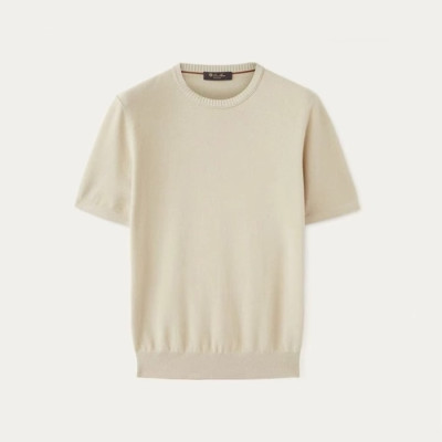 로로피아나 남성 라운드 반팔티 - Loro Piana Mens Round Tshirts - lpc1398x