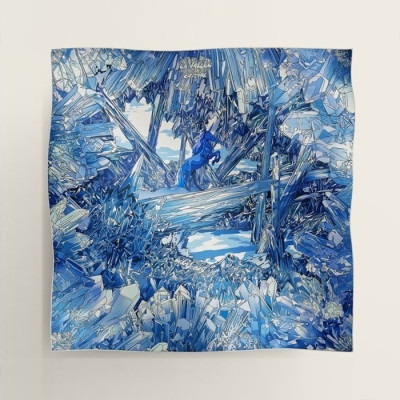 에르메스 여성 블루 스카프 - Hermes Womens Blue Scarf - acc2233x