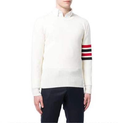 톰브라운 남성 라운드 니트 - Thom Browne Mens Round Knits - thc1435x