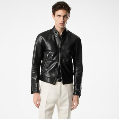 톰포드 남성 가죽 자켓 - Tom Ford Mens Leather Jackets - toc1515x