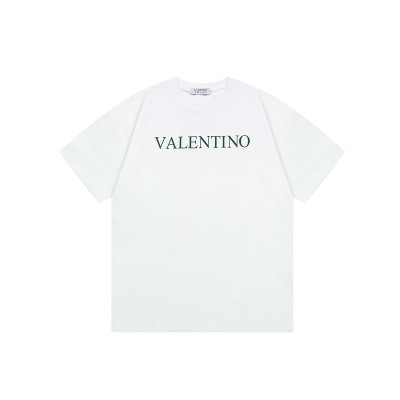 발렌티노 남성 화이트 반팔티 - Valentino Mens White Tshirts - vac1575x