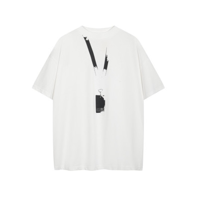 메종 마르지엘라 남성 라운드 반팔 티셔츠 - Maison Margiela Mens Round Tshirts - mac1801x