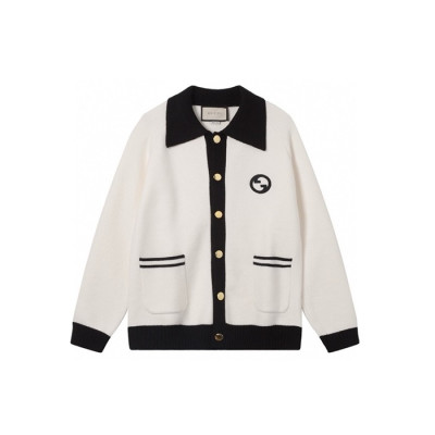 구찌 남/녀 폴로 가디건 - Gucci Unisex Polo Cardigan - guc1856x