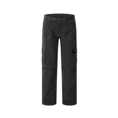 스톤아일랜드 남성 캐쥬얼 팬츠 - Stone Island Mens Black Pants - stc2008x