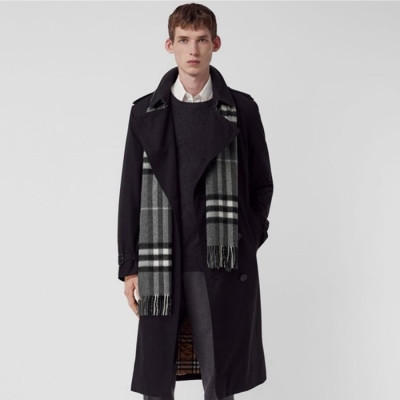 버버리 남/녀 클래식 머플러 - Burberry Unisex Classic Muffler - acc2346x