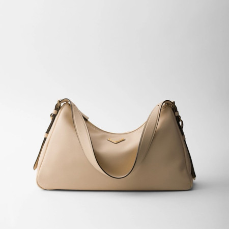 프라다 여성 베이지 호보 백 - Prada Womens Beige Hobo Bag - prb2398x