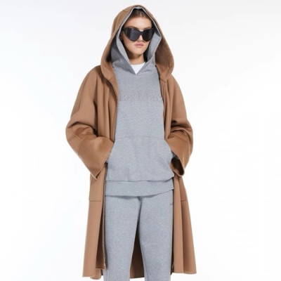 막스마라 여성 그레이 후디 - Maxmara Womens Gray Hoodie - mac2163x